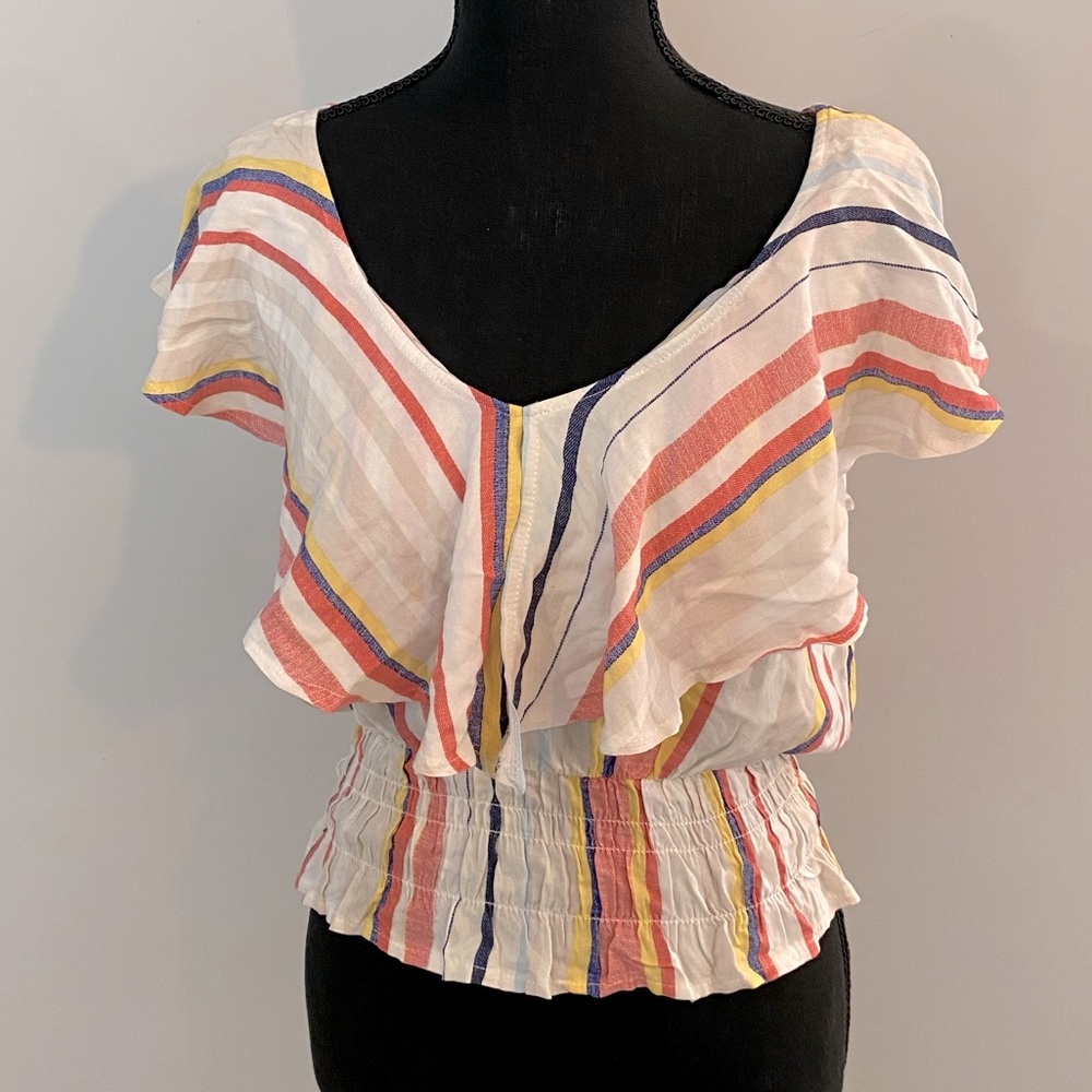Cute Striped Summer Top